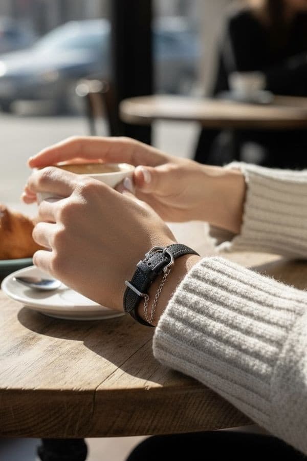 Bracelet Cuir Cartier - photo 2