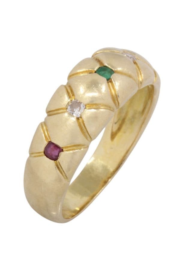 Bague Jonc Matelassée Tutti Frutti - photo 2