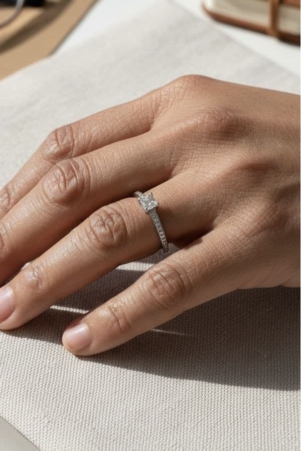 Bague Tiffany & Co \"tiffany True\" - photo 2