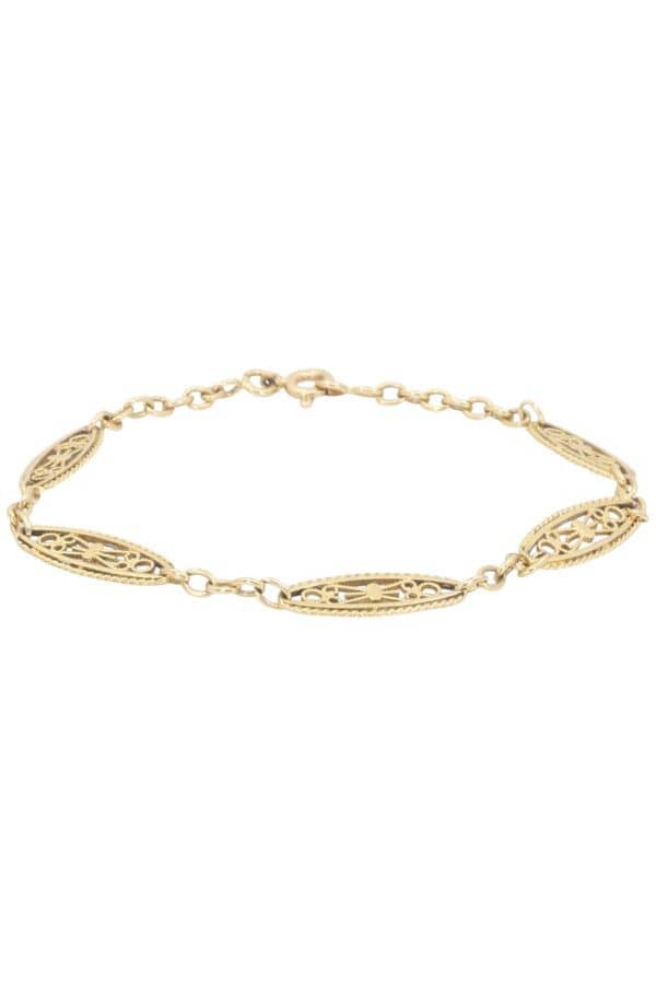 BRACELET FILIGRANE ART-NOUVEAU, photo 2 sur 3