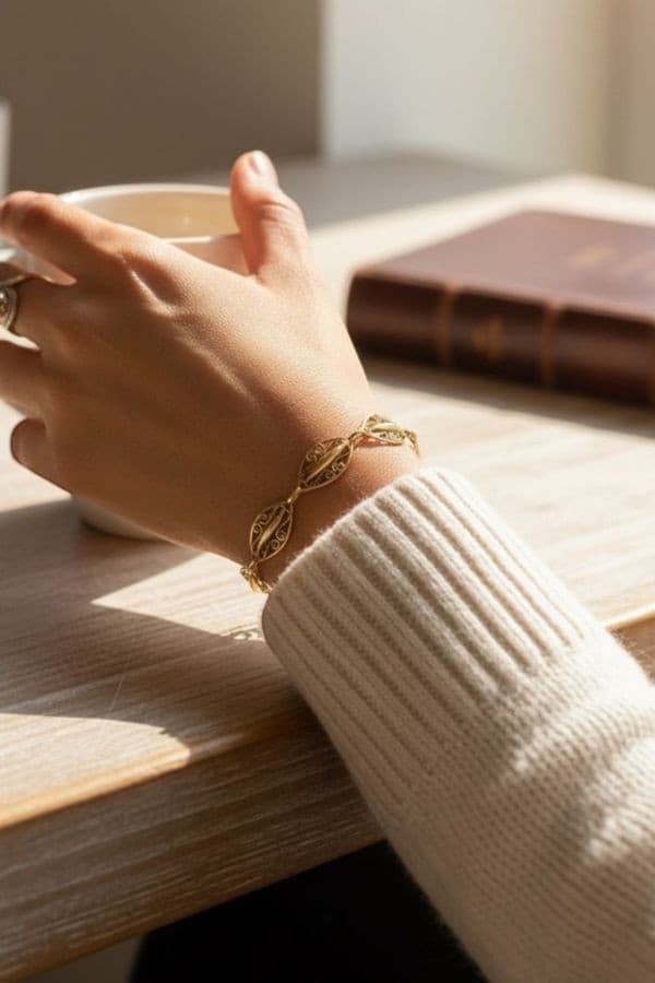 Bracelet Ancien Filigrane - photo 3