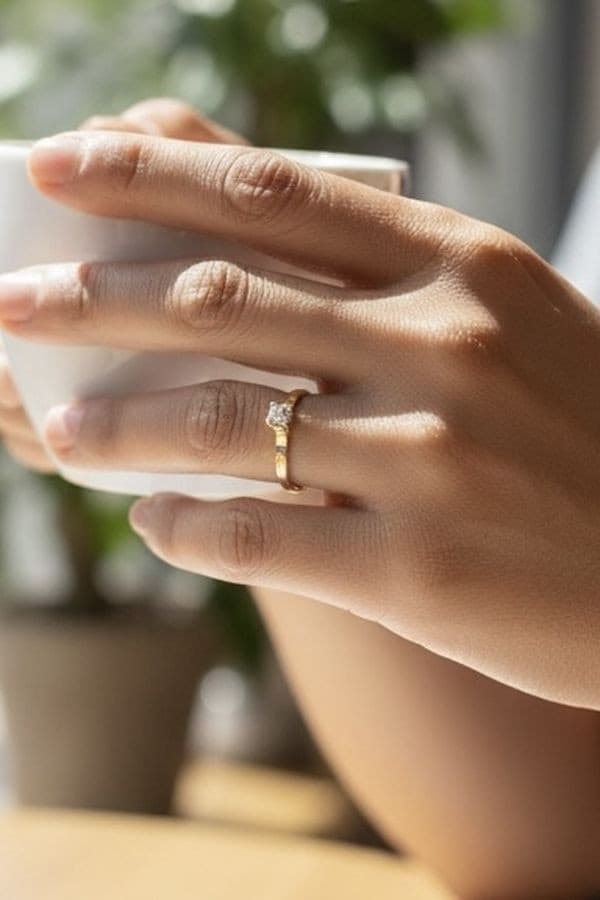 Solitaire Diamant 0.23CARAT - photo 2