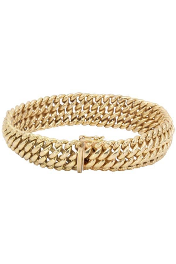 BRACELET MAILLE AMERICAINE, photo 2 sur 3