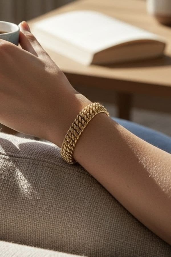 Bracelet Maille Americaine - photo 2