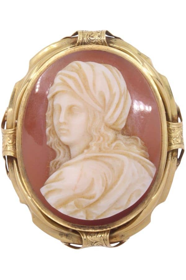 BROCHE-PENDENTIF CAMÉE, photo 2 sur 3