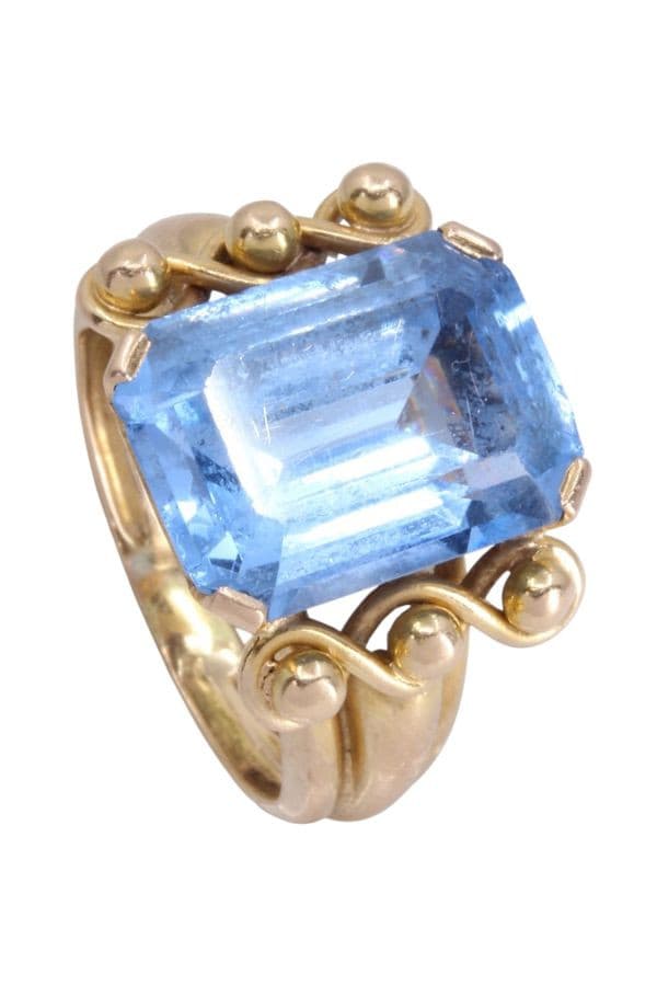 Bague Ancienne Topaze - photo 4