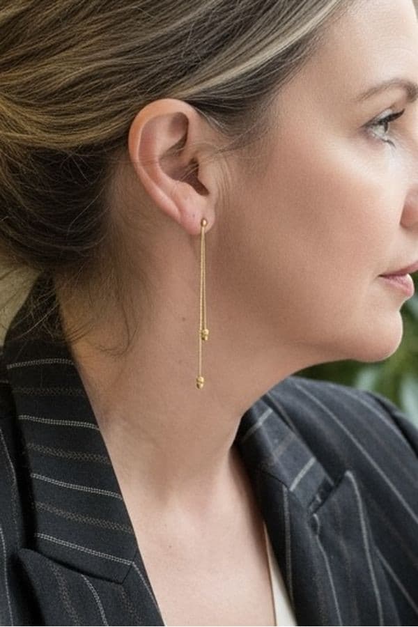 Boucles d'Oreilles Pendantes - photo 2