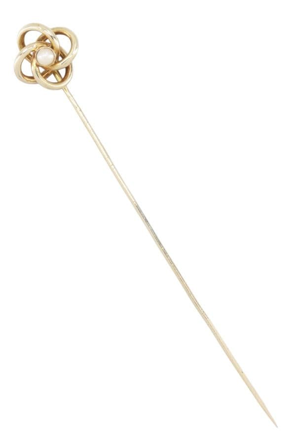 Épingle Art-Nouveau Perle