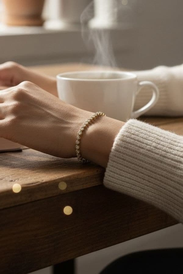 Bracelet Ligne Diamants - photo 2