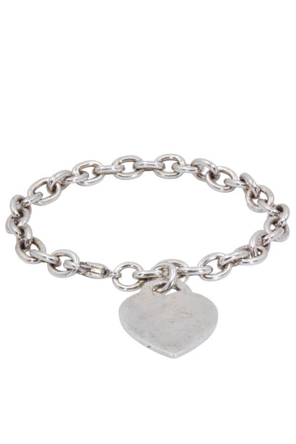 BRACELET MAILLE OVALE ARGENT, photo 2 sur 3