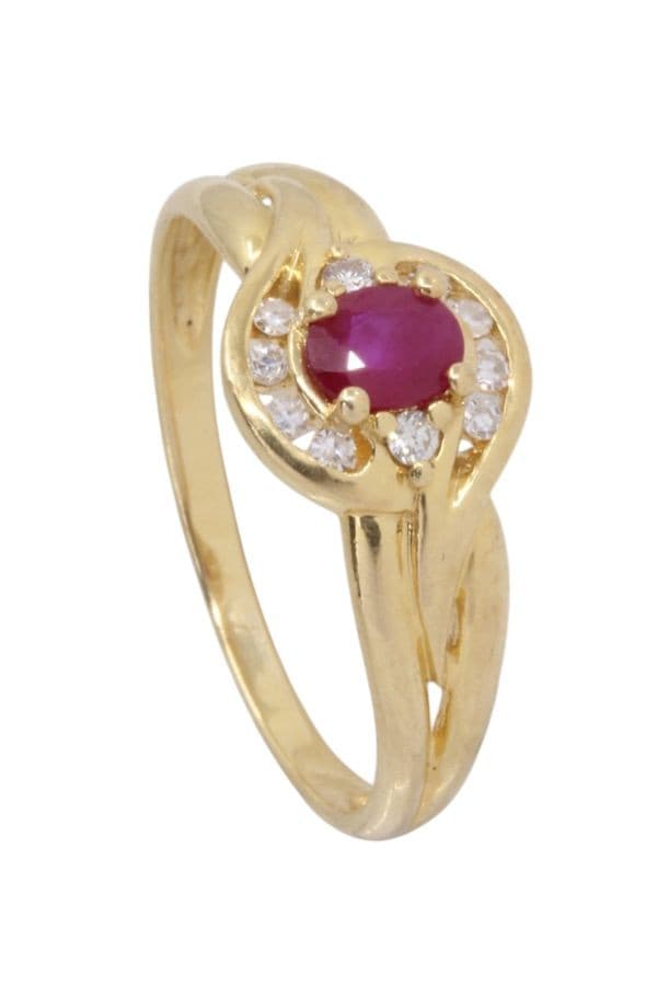 Bague Moderne Rubis et Diamants - photo 4