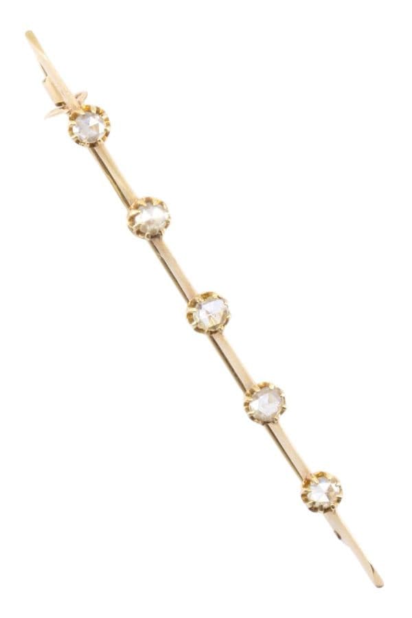 Broche Ancienne Diamants
