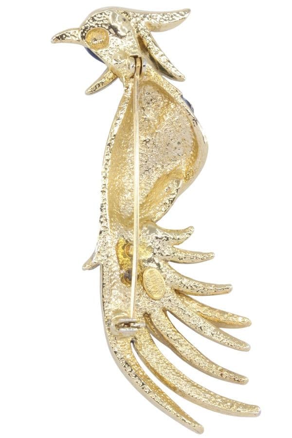 Broche Fantaisie Perroquet - photo 3