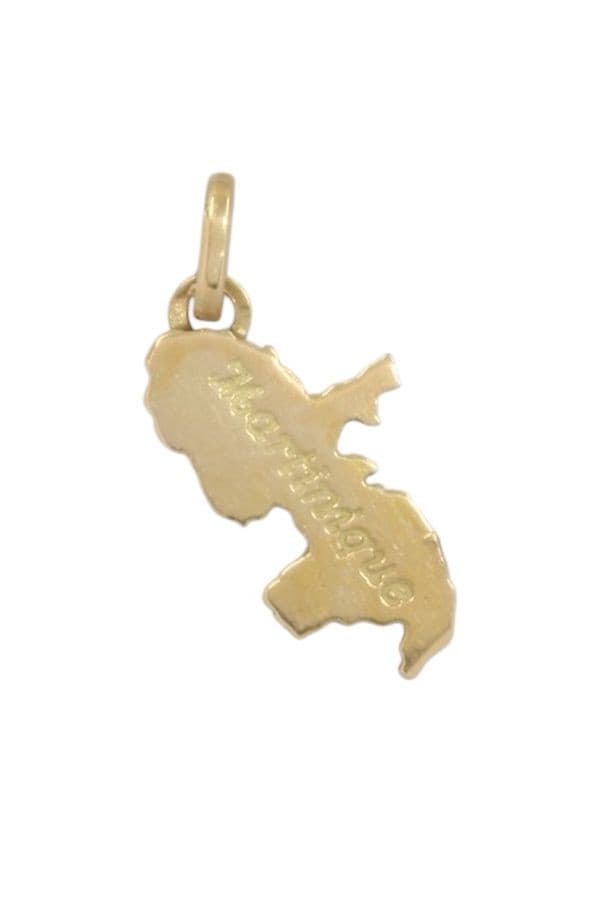 Pendentif Carte Martinique