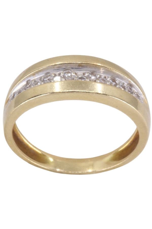 Bague Jonc Diamants