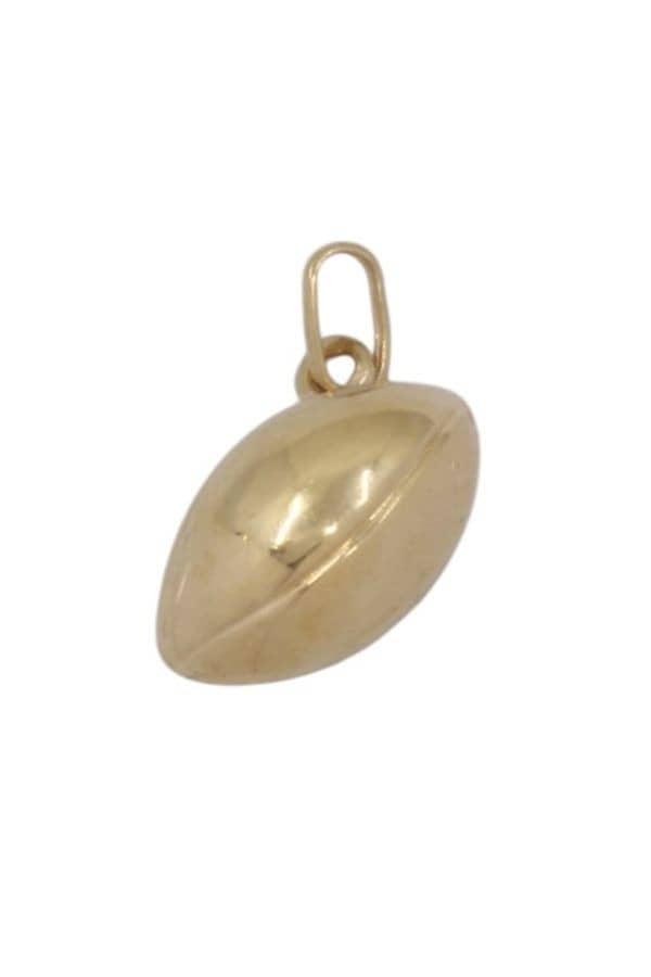 PENDENTIF BALLON RUGBY, photo 2 sur 3