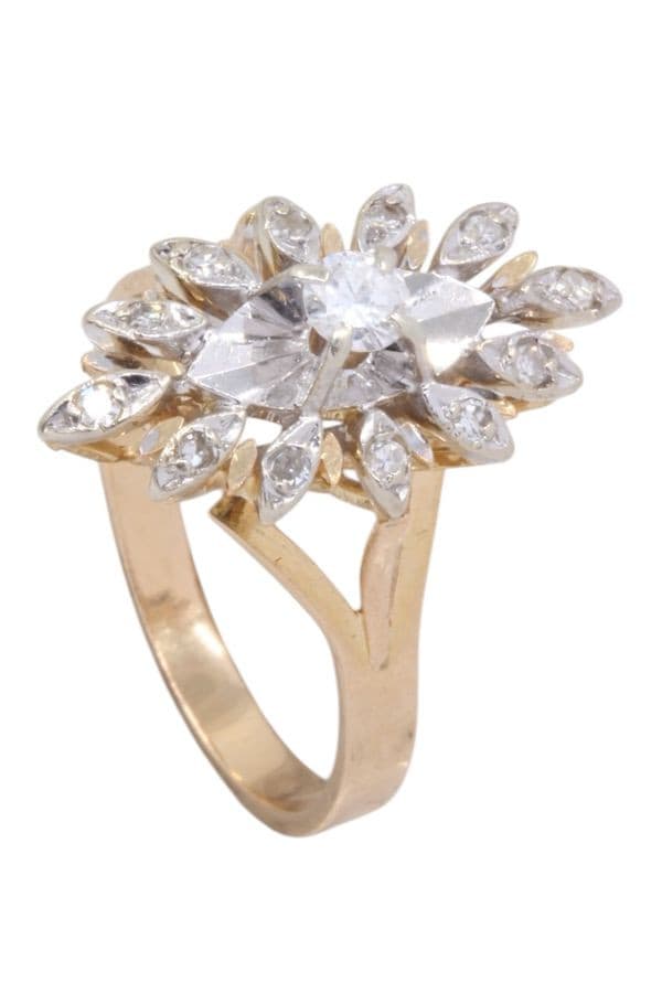 Bague Marquise Diamants - photo 4