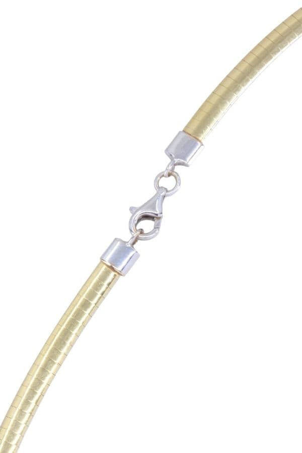 Collier Maille Omega Réversible - photo 3