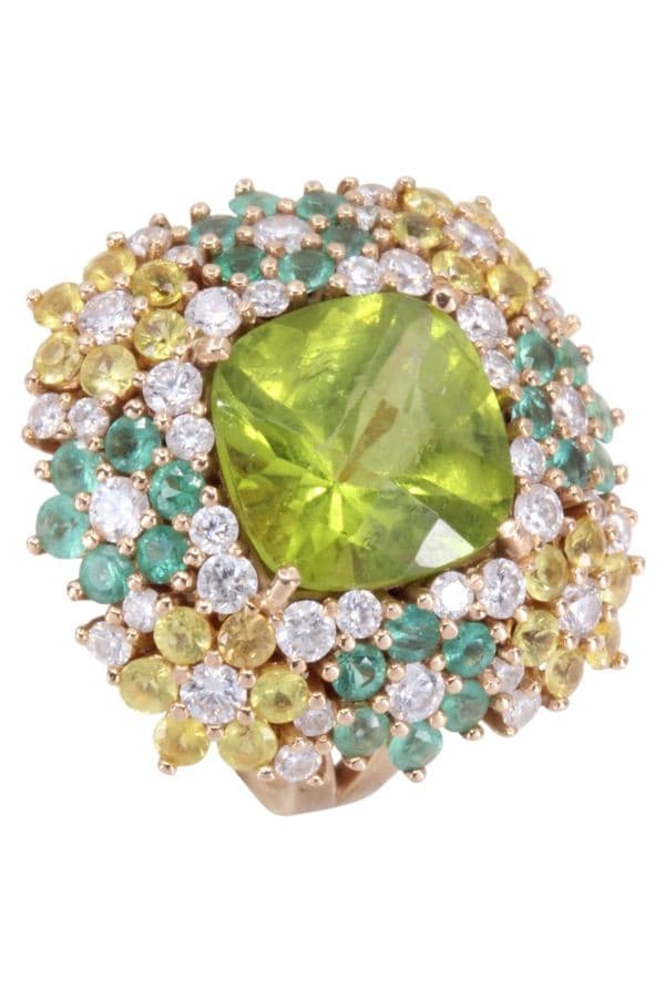 Bague Cocktail Peridot - photo 4