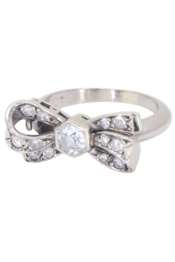Bague Noeud Diamants - photo 5