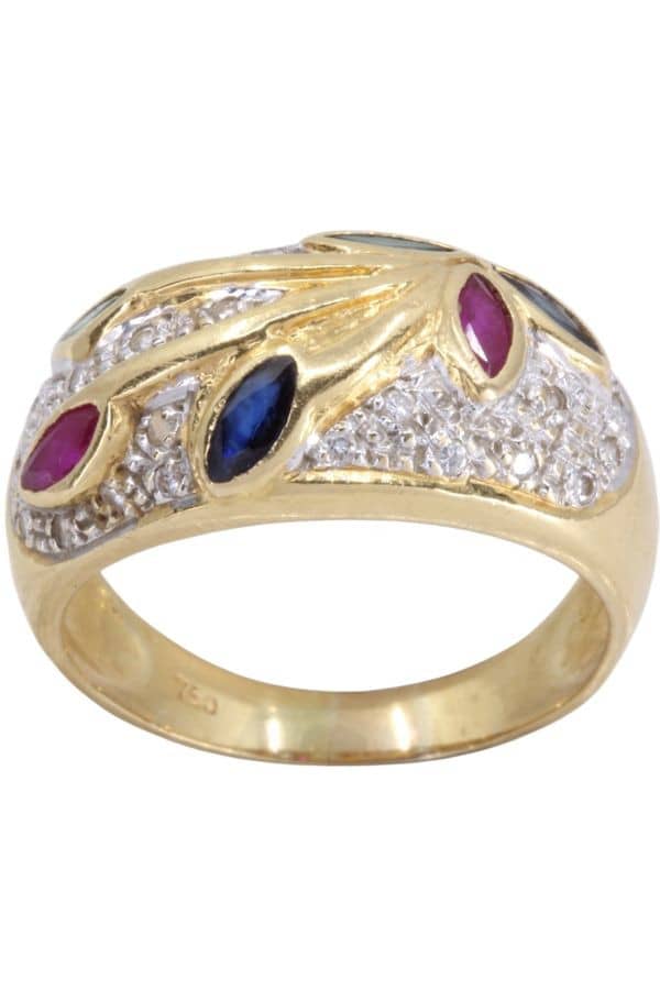 BAGUE JONC TUTTI FRUTTI, photo 2 sur 3