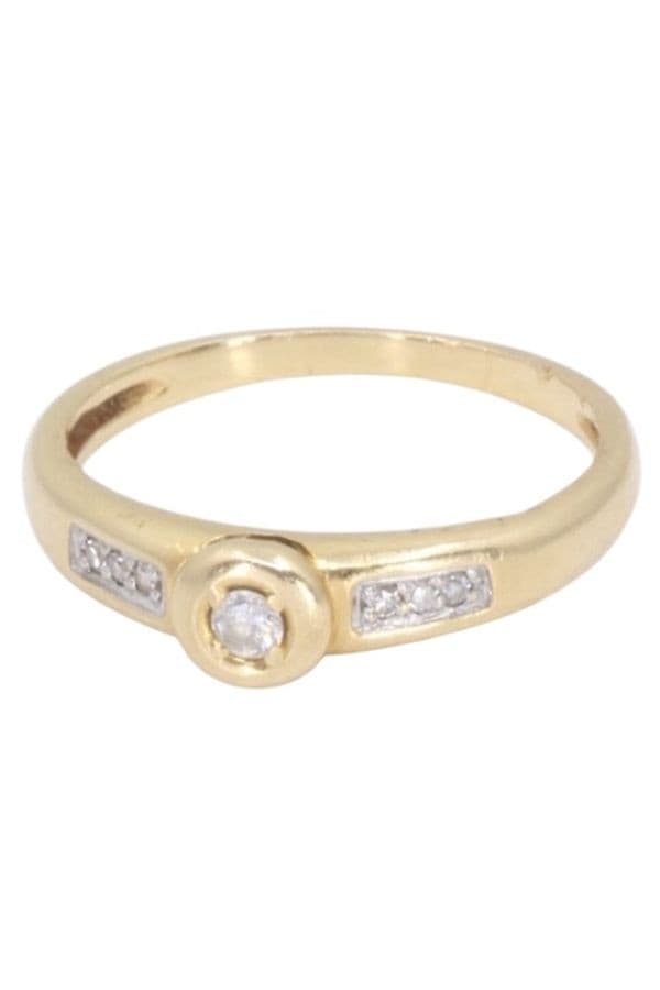 Bague Style Solitaire Diamants - photo 5