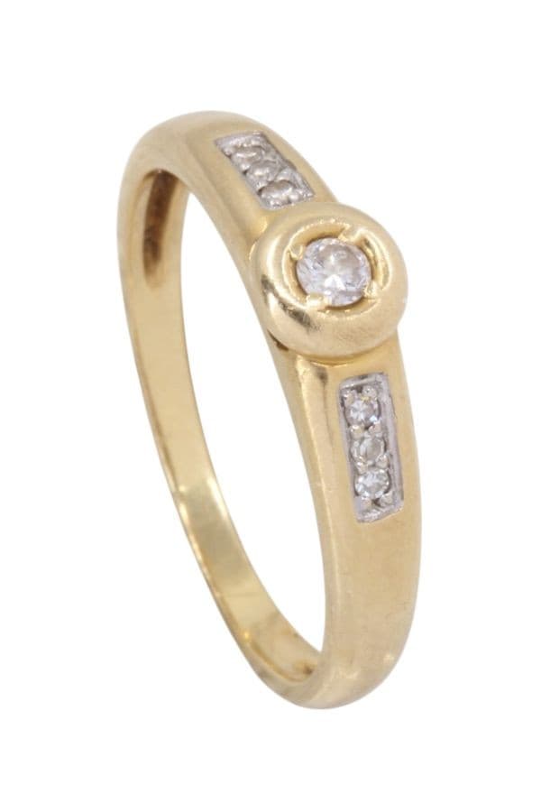 Bague Style Solitaire Diamants - photo 4