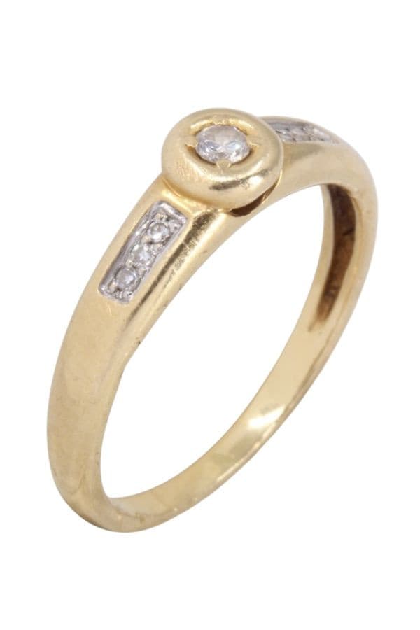 Bague Style Solitaire Diamants - photo 3