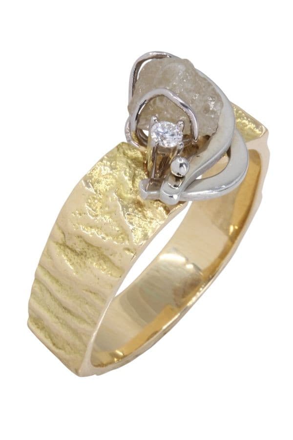 Bague Diamant Brut 2ORS - photo 4
