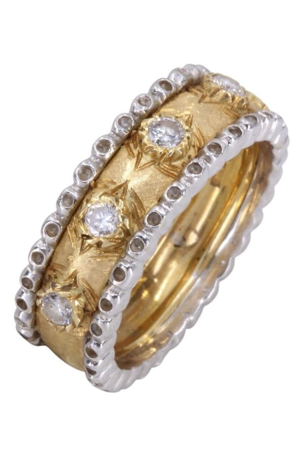 Bague 2 Ors Diamants - photo 3