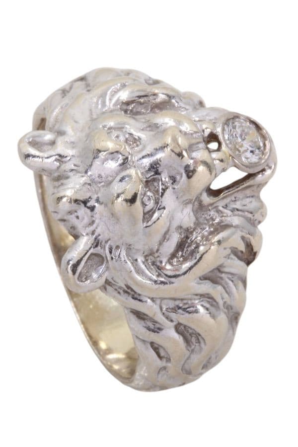 Bague Tête de Lion Diamant - photo 5
