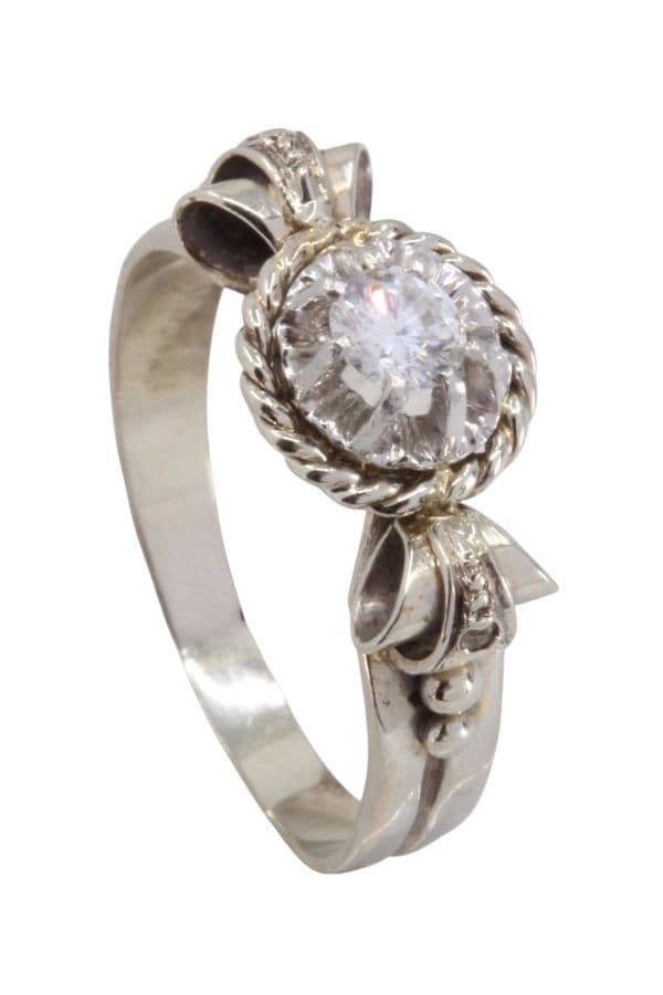 Bague Ancienne Diamants - photo 3
