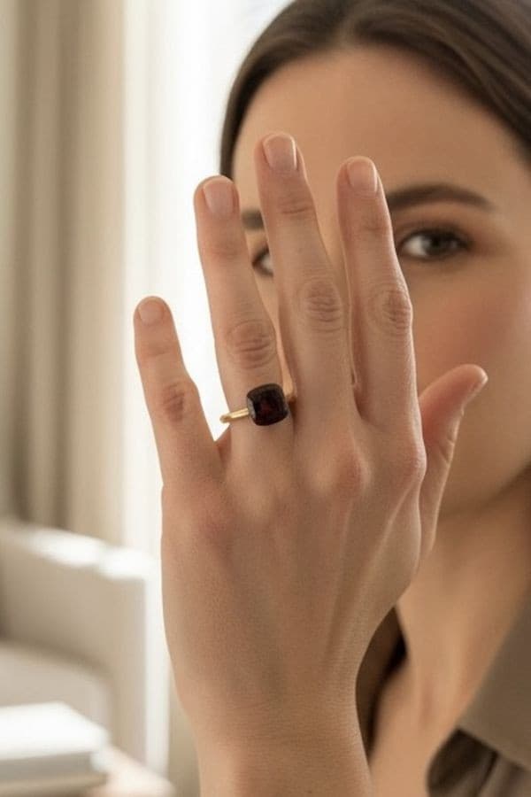 Bague Pomellato Nudo Grenat - photo 2
