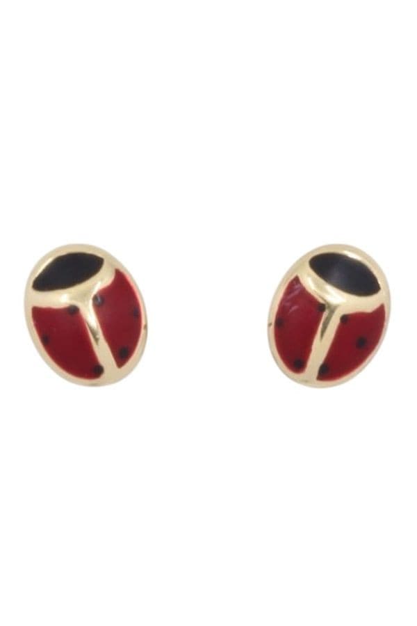 Boucles d'Oreilles Coccinelles