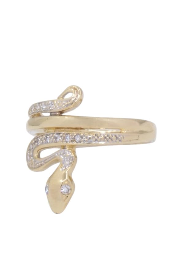 Bague Serpent Diamants - photo 5