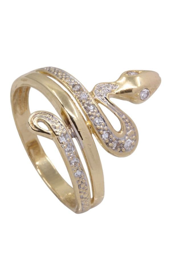 Bague Serpent Diamants - photo 4