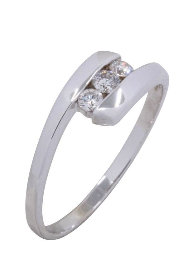 Bague Trilogie Diamants - photo 3