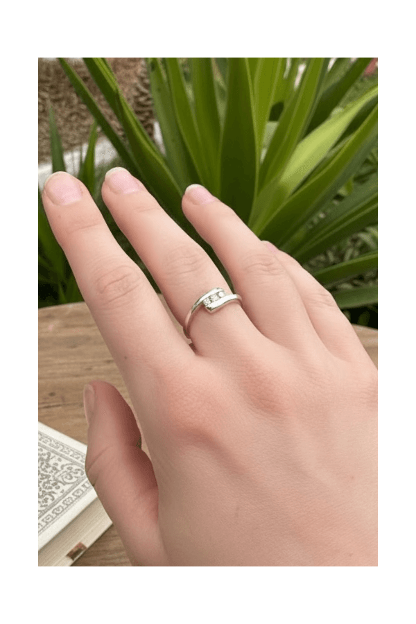 Bague Trilogie Diamants - photo 2
