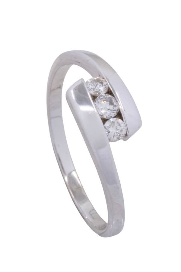 Bague Trilogie Diamants - photo 4
