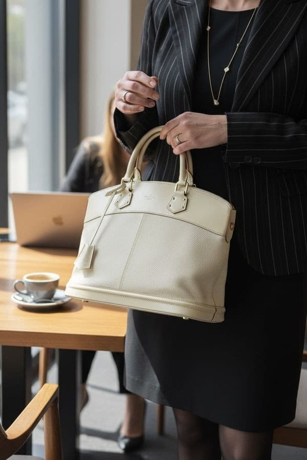 Sac Louis Vuitton Lockit Mm - photo 2