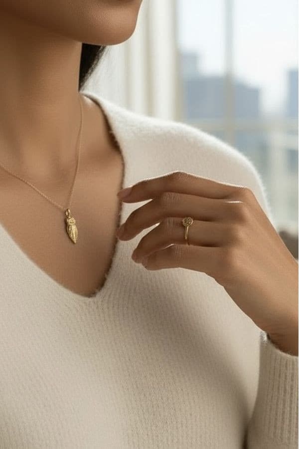 Pendentif Moderne Hibou - photo 2