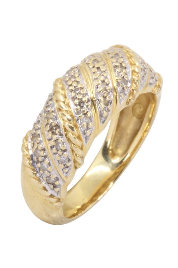 Bague Jonc Moderne Diamants - photo 3