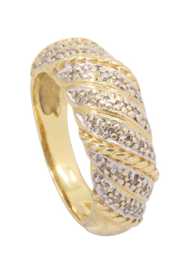 Bague Jonc Moderne Diamants - photo 4