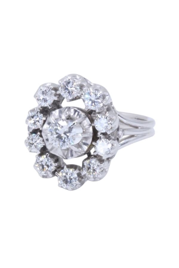Bague Fleur Diamants - photo 5