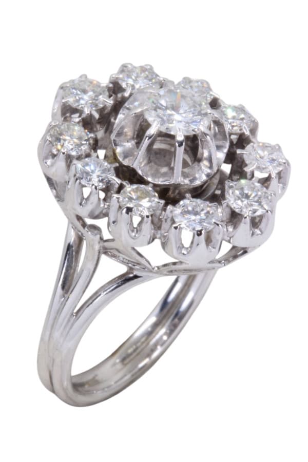 Bague Fleur Diamants - photo 3
