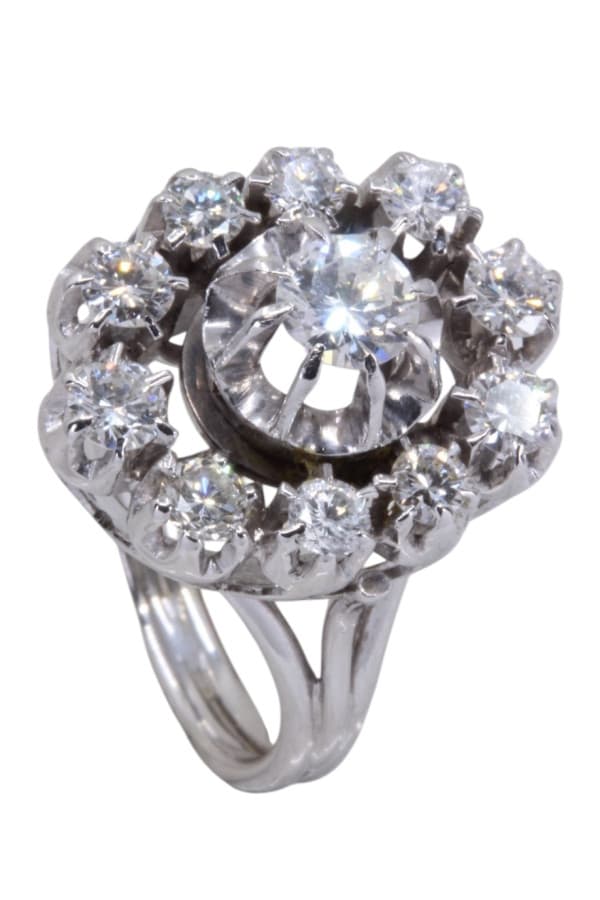Bague Fleur Diamants - photo 4