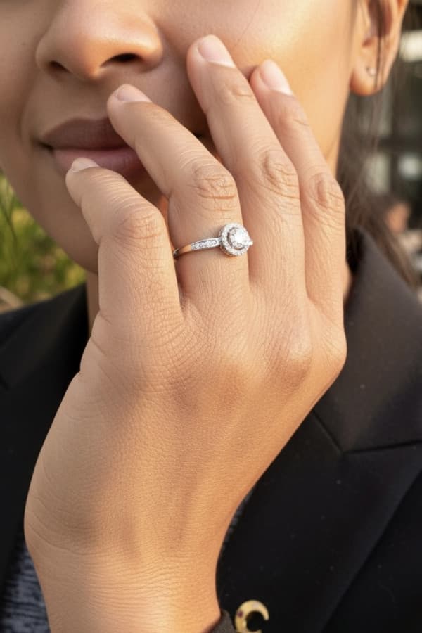 Bague Diamants Moderne - photo 2