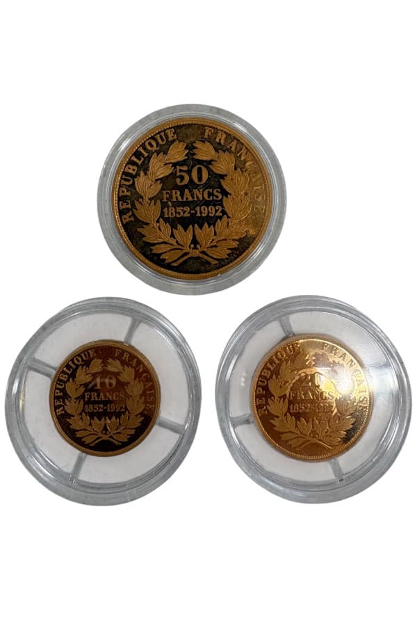 Coffret Pieces Napoleon Iii Monnaie de Paris - photo 3