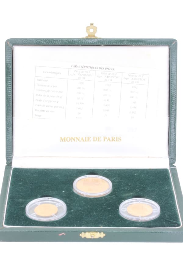 Coffret Pieces Napoleon Iii Monnaie de Paris - photo 2