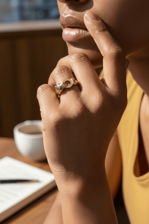 Bague Panthère Émeraudes et Diamants - photo 2